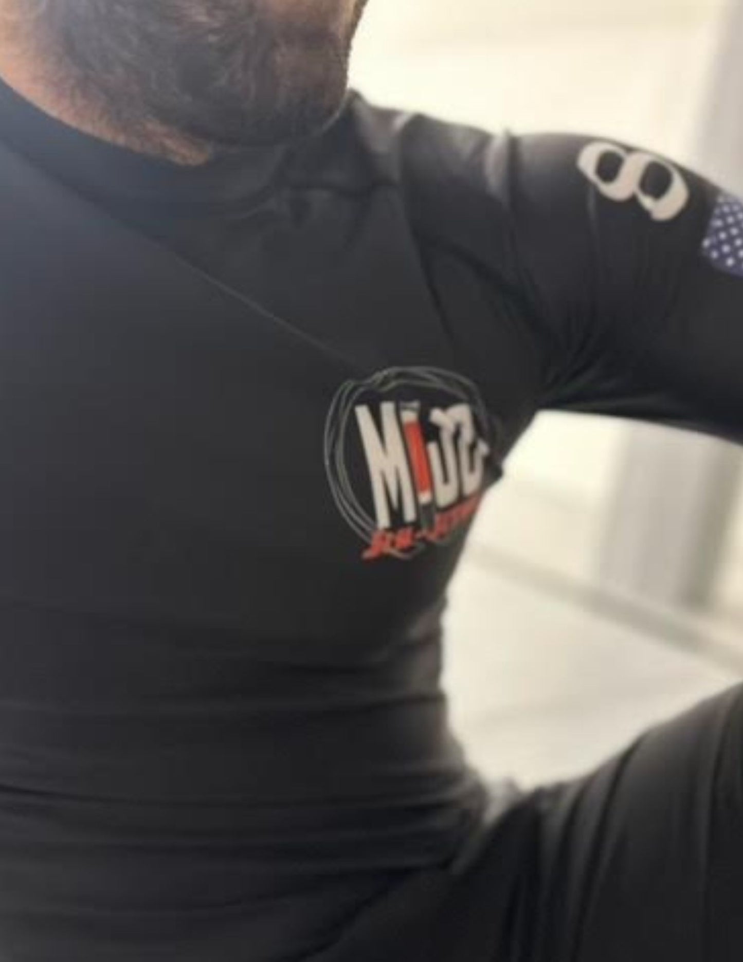 Mijo Jiujitsu Back in Black No-Gi Kit V1 Rash Guard